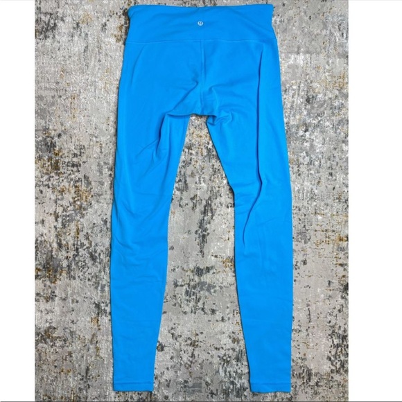 COPY - Lululemon Athletica Wunder Under Tight 28" Neon Blue 8 - Picture 3 of 6
